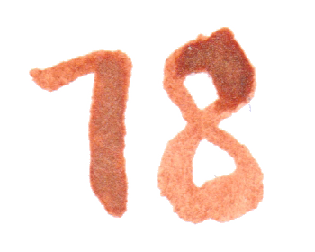 jahnna Tusche Zahl 18