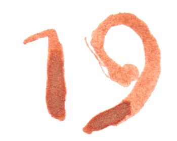 jahnna Tusche Zahl 19