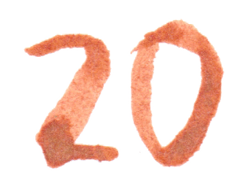 jahnna Tusche Zahl 20