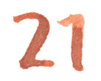 jahnna Tusche Zahl 21