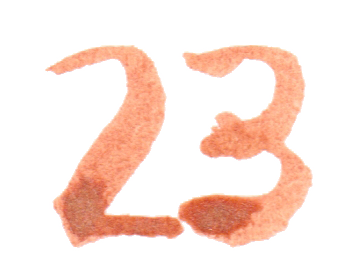 jahnna Tusche Zahl 23