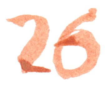 jahnna Tusche Zahl 26