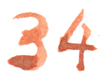 jahnna Tusche Zahl 34