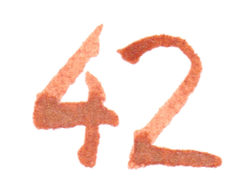 jahnna Tusche Zahl 42