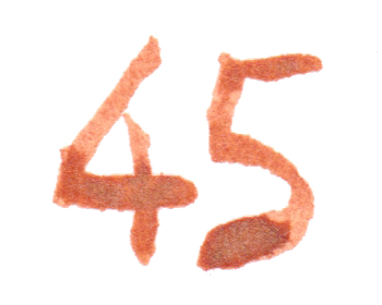 jahnna Tusche Zahl 45