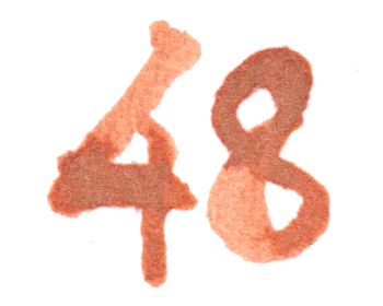 jahnna Tusche Zahl 48
