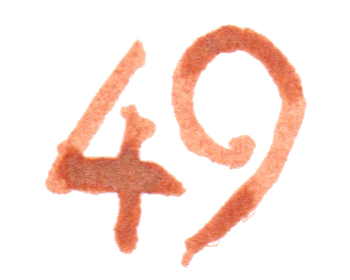 jahnna Tusche Zahl 49