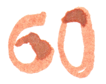 jahnna Tusche Zahl 60