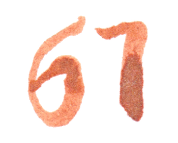 jahnna Tusche Zahl 61