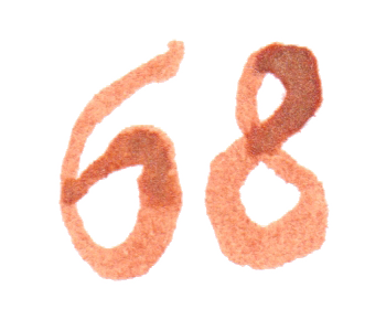 jahnna Tusche Zahl 68