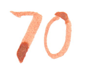 jahnna Tusche Zahl 70