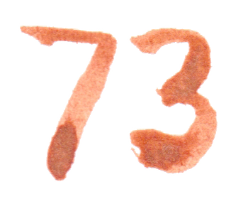 jahnna Tusche Zahl 73