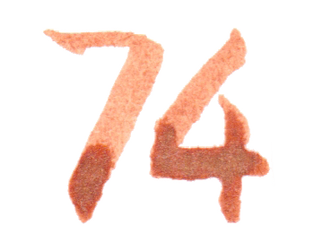 jahnna Tusche Zahl 74