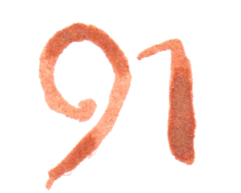 jahnna Tusche Zahl 91