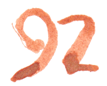 jahnna Tusche Zahl 92
